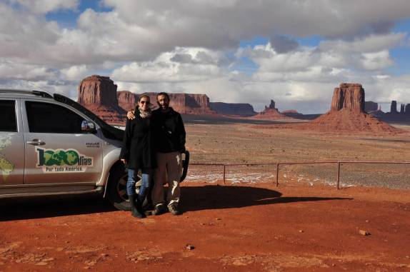 1000dias no Monument Valley, no Arizona, nos Estados Unidos